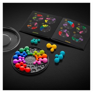 IQ Deluxe Circle, SMART GAMES, culoare: Multicolor, dimensiune: 17x17x4 cm – fotografie produs