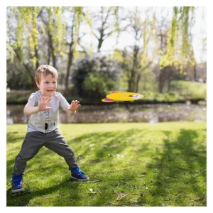 Set Frisbee 5 buc. din textil pentru copii, culoare: Multicolor, dimensiune: diametru: 21 cm – fotografie produs