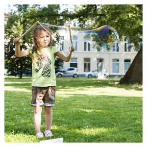 Dispozitiv pentru baloane de sapun gigant, culoare: Multicolor, dimensiune: lungime: 45 cm – fotografie produs