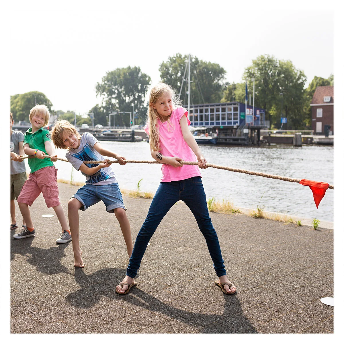 Trage sfoara!, jocul funiei, 10 m, culoare: Multicolor, dimensiune: lungime: 1000 cm – fotografie produs