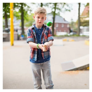 Kendama Original, jucarie de indemanare, culoare: Multicolor, dimensiune: 16x10x6 cm – fotografie produs