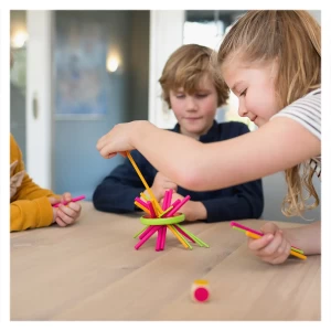 Mikado, joc de coordonare din lemn, culoare: Multicolor, dimensiune: cutie: 23x22x4 cm – fotografie produs