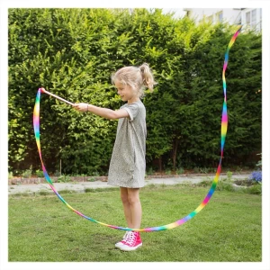 Panglica de dans, 3 metri, culoare: Multicolor, dimensiune: lungime: 300 cm – fotografie produs