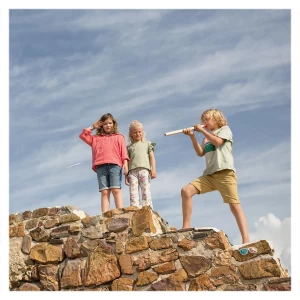 Blow Darts, joc de suflat cu tub si sageti, culoare: Multicolor, dimensiune: 50x3 cm – fotografie produs