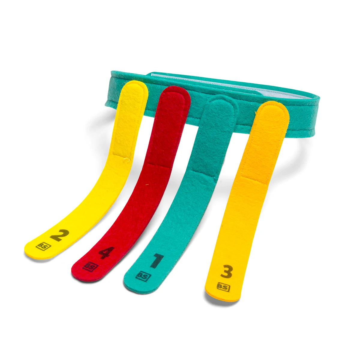 Prinde si smulge! joc cu codite colorate, culoare: Multicolor, dimensiune: 4x80x1 cm – fotografie produs