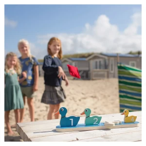 Doboara ratele, joc de aruncare la tinta, culoare: Multicolor, dimensiune: 40x6x10 cm – fotografie produs