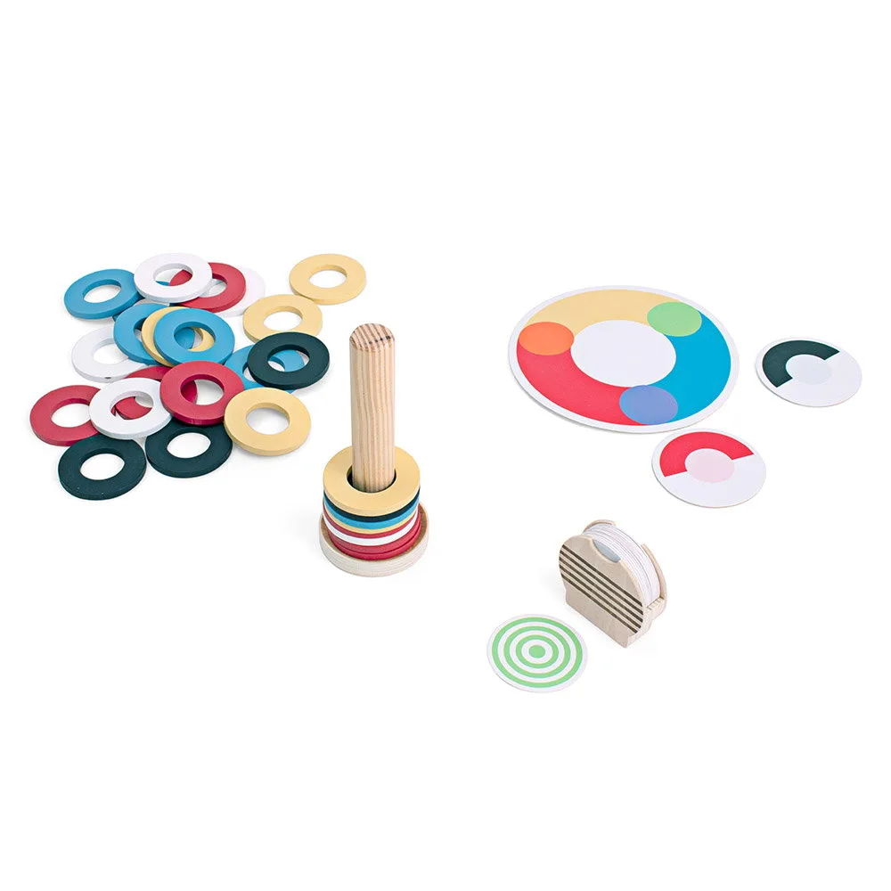 Cursa Culorilor, joc de rapiditate, culoare: Multicolor, dimensiune: 19x16x8 cm – fotografie produs