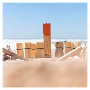 Kubb, joc de actiune si indemanare, culoare: Multicolor, dimensiune: 26x19x10 cm – fotografie produs