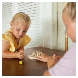 Joc de memorie cu pensule colorate, culoare: Multicolor, dimensiune: 16x16x5 cm – fotografie produs