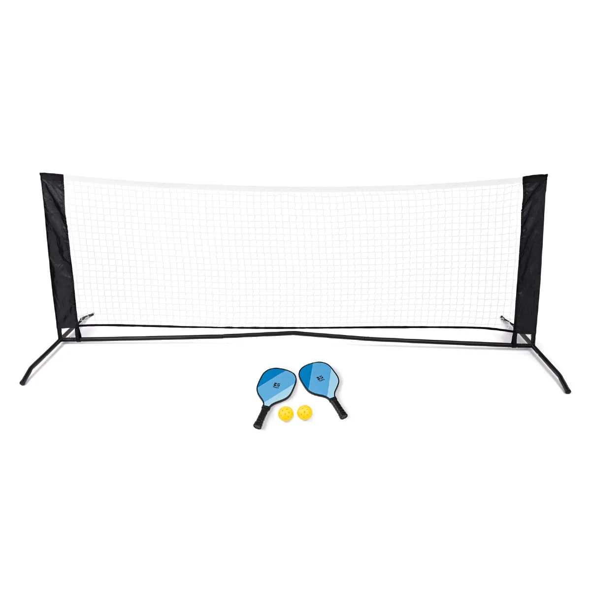 Pickleball, set complet cu rachete si plasa, culoare: Multicolor, dimensiune: 250 cm – fotografie produs