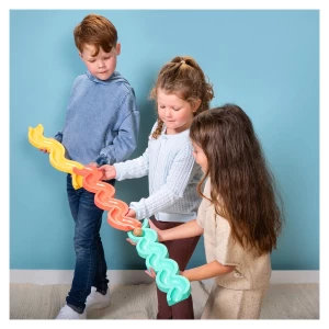 Joc de cooperare, traseu cu bile Pass & Play, culoare: Multicolor, dimensiune: 48x29x5 cm – fotografie produs