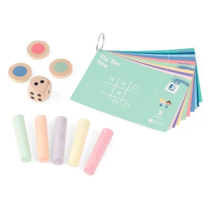 Jocuri si activitati cu creta, culoare: Multicolor, dimensiune: 23x16x6 cm – fotografie produs