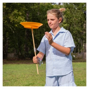 Farfurie pentru jonglat, joc de echilibru, culoare: Multicolor, dimensiune: 23x23x4 cm – fotografie produs