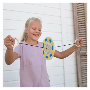 Roata culorilor, joc de motricitate si observatie, culoare: Multicolor, dimensiune: 18x7 cm – fotografie produs