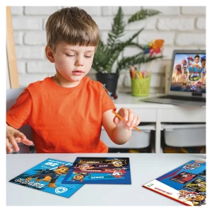 Set creativ de razuit, Patrula Catelusilor, culoare: Multicolor, dimensiune: 21x21 cm – fotografie produs