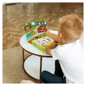 Prima mea ferma, set magnetic, 44 piese, culoare: Multicolor, dimensiune: 21x30 cm – fotografie produs