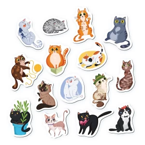 Primul meu set magnetic, Pisicute, culoare: Multicolor, dimensiune: 17x11x3 cm – fotografie produs