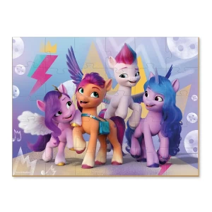 Puzzle My Little Pony, 30 piese, culoare: Multicolor, dimensiune: 27x20 cm – fotografie produs