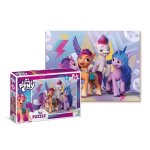 Puzzle My Little Pony, 30 piese, culoare: Multicolor, dimensiune: 27x20 cm – fotografie produs