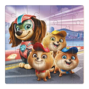 Puzzle Patrula catelusilor, Juniorii, 28 piese, culoare: Multicolor, dimensiune: 22x22 cm – fotografie produs
