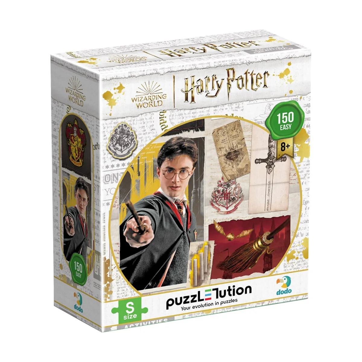 Puzzle Harry Potter, 150 piese, culoare: Multicolor, dimensiune: 23x32 cm – fotografie produs