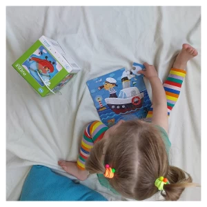 Vehicule, puzzle 4 in 1, culoare: Multicolor, dimensiune: 22x22 cm – fotografie produs