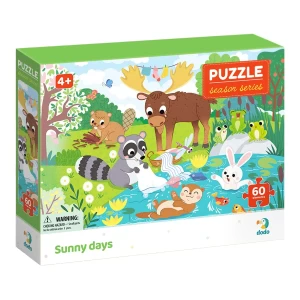 Puzzle 60 de piese, Zile insorite, culoare: Multicolor, dimensiune: 32x23 cm – fotografie produs