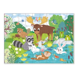 Puzzle 60 de piese, Zile insorite, culoare: Multicolor, dimensiune: 32x23 cm – fotografie produs