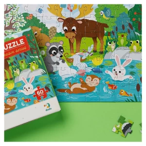 Puzzle 60 de piese, Zile insorite, culoare: Multicolor, dimensiune: 32x23 cm – fotografie produs