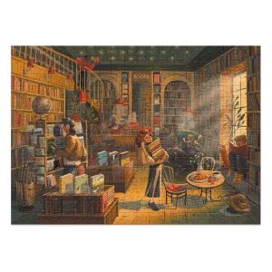 Puzzle Bookstore, 300 piese, culoare: Multicolor, dimensiune: 39x28 cm – fotografie produs