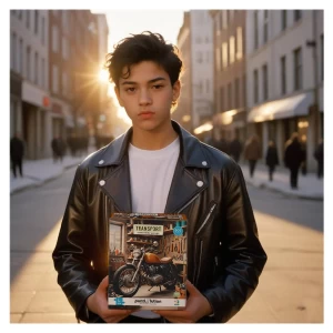 Puzzle Motorbike Garage, 500 piese, culoare: Multicolor, dimensiune: 33x47 cm – fotografie produs