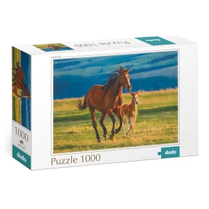 Puzzle Iapa cu manz, 1000 piese, culoare: Multicolor, dimensiune: 68x48 cm – fotografie produs