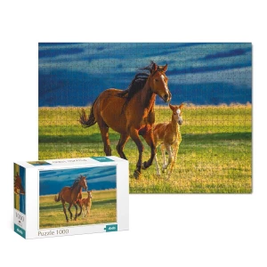 Puzzle Iapa cu manz, 1000 piese, culoare: Multicolor, dimensiune: 68x48 cm – fotografie produs