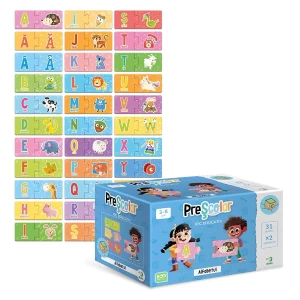 Invatam Alfabetul in limba romana, joc educativ, culoare: Multicolor, dimensiune: 20x17x6 cm – fotografie produs