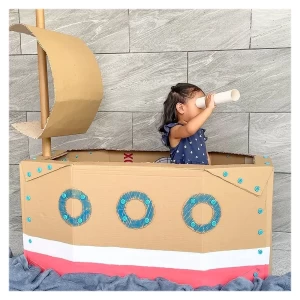 Makedo Discover, kit pentru construcții din carton, 126 piese, culoare: Multicolor, dimensiune: 33x24x5 cm – fotografie produs