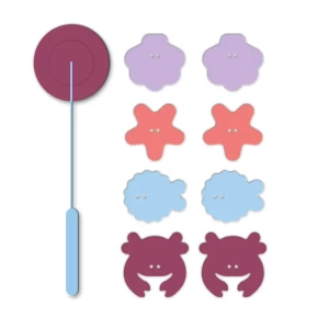 Joc de pescuit pentru baie, Seaside, culoare: Multicolor, dimensiune: 18x12x4 cm – fotografie produs