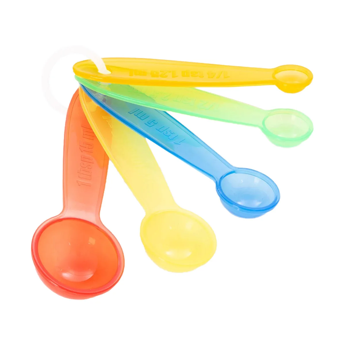 Set 6 linguri colorate pentru masurare, culoare: Multicolor, dimensiune: 30-40 cm – fotografie produs