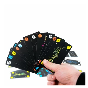 Tricky Twist, logikai kártyajáték, culoare: Multicolor, dimensiune: 12x6x4 cm – fotografie produs