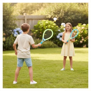 Badminton & Soft tenis, set 2 în 1 XL, Alldoro, culoare: Multicolor, dimensiune: 62x26 cm – fotografie produs