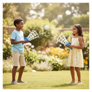 Catch Ball, joc de prins mingea cu cupe XXL, culoare: Multicolor, dimensiune: 18x31 cm – fotografie produs