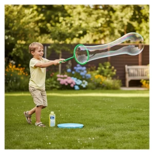 Set baloane de săpun gigantice cu baghetă XXL, culoare: Multicolor, dimensiune: 21 cm – fotografie produs