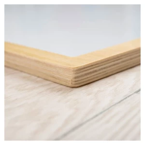 Tabla magnetica cu rama din lemn 43×33 cm, culoare: Multicolor, dimensiune: 43x33 cm – fotografie produs