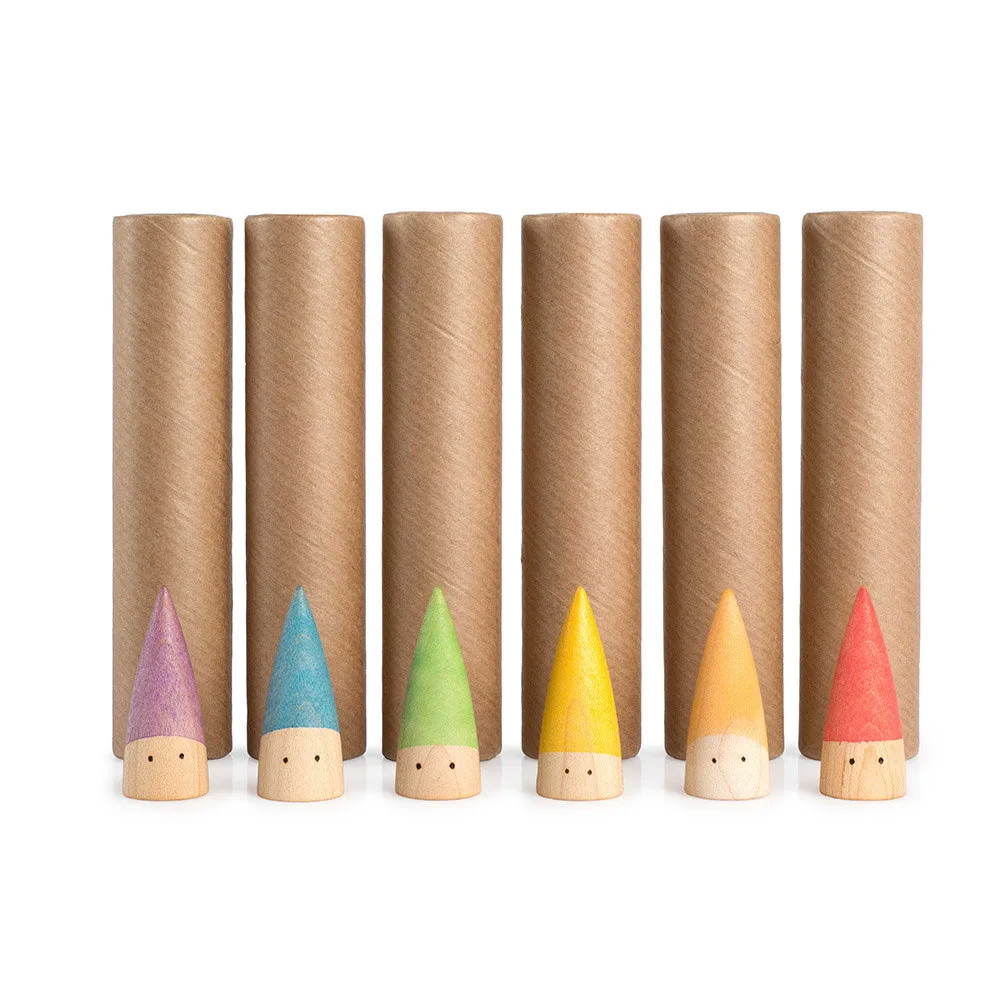 Baby Sticks in tuburi de carton, Grapat, culoare: Multicolor, dimensiune: tubul: 2x12 cm – fotografie produs