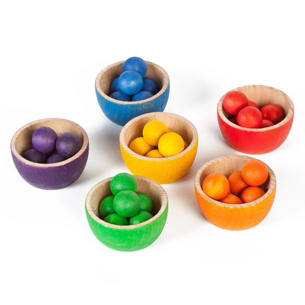 Boluri cu bilute colorat, 42 de piese, Grapat, culoare: Multicolor, dimensiune: 22x16x8 cm – fotografie produs