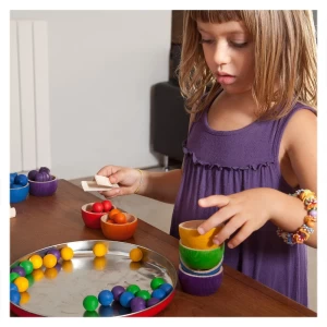 Boluri si ghinde 42 piese, Grapat, culoare: Multicolor, dimensiune: cutie: 22x9x16 cm – fotografie produs