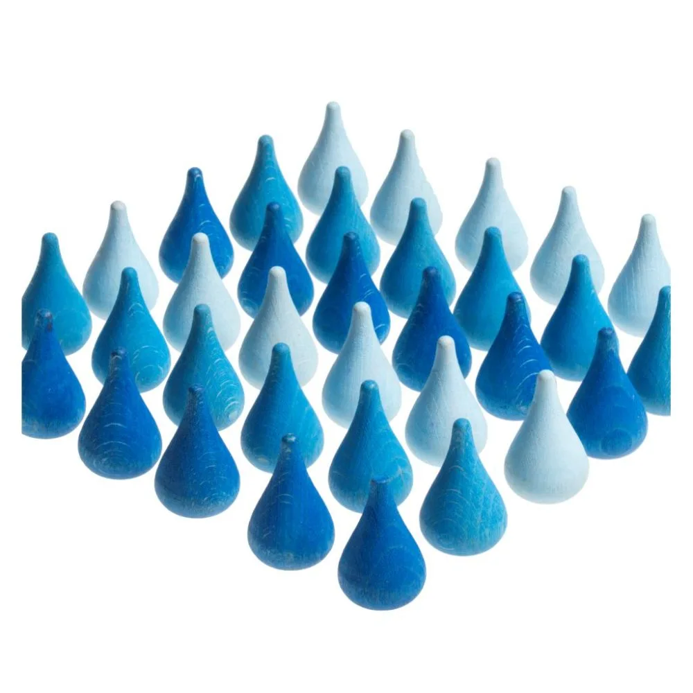 Mandala Raindrops 36 piese, Grapat, culoare: Albastru, dimensiune: cutie: 16x5x12 cm – fotografie produs