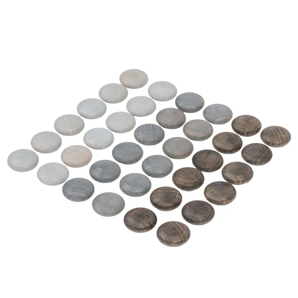 Mandala little Stones 36 piese, Grapat, culoare: Multicolor, dimensiune: 2x1 cm – fotografie produs