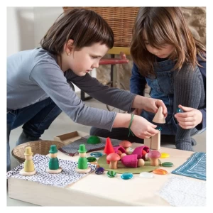 Nins in Padure set 24 piese, Grapat, culoare: Multicolor, dimensiune: cutie, 16x12x8 cm – fotografie produs