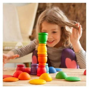 Paharele Mates in 12 culori, Grapat, culoare: Multicolor, dimensiune: 4,5 cm – fotografie produs