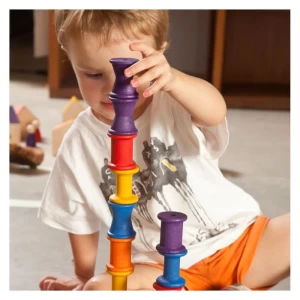 Spools Mosorele din lemn 18 piese, Grapat, culoare: Multicolor, dimensiune: aprox.5 cm – fotografie produs